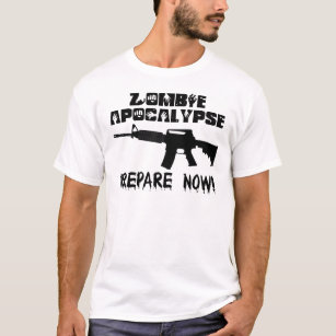 T-shirt L'apocalypse de zombi préparent maintenant