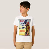 T-shirt L'appel au devoir - joignez l'affiche de l'armée (Devant entier)