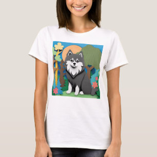 T-shirt Lapphund finlandais