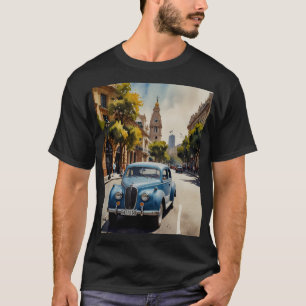 T-shirt L'aquarelle de Buenos Aires