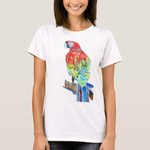 T-shirt L'Aquarelle de Macaw Parrot d'Australie T Shirt