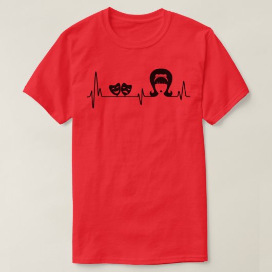 T-shirt Laque d'amour Cheveux (Design devant)