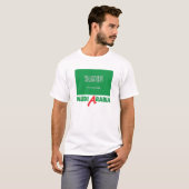 T-shirt L'Arabie Saoudite (Devant entier)