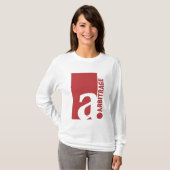 T-shirt L'ARB hoody.ai des dames (Devant entier)