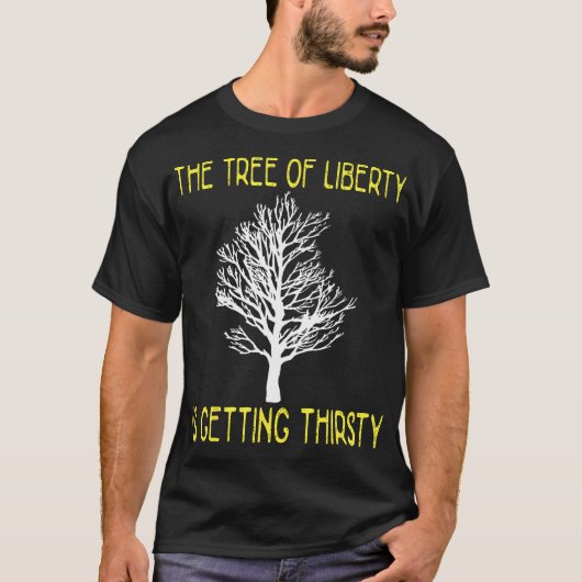 T-shirt L'Arbre De Liberté A Soif 64 (Devant)