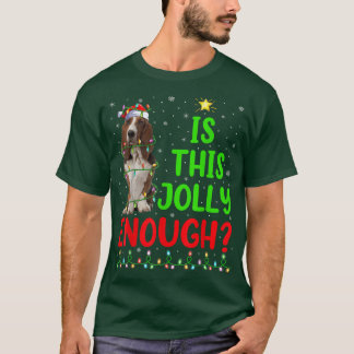 T-shirt L'Arbre De Noël Drôle Est Cette Hache De Basset As