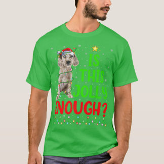 T-shirt L'Arbre De Noël Est Ce Jolly Assez Anglais Setter 