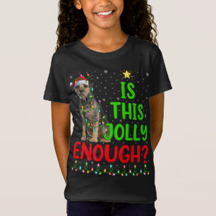 T-Shirt L'Arbre De Noël Est Cette Jolie Assez Frontale Ter
