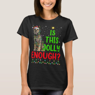 T-shirt L'Arbre De Noël Est Cette Jolie Assez Frontale Ter