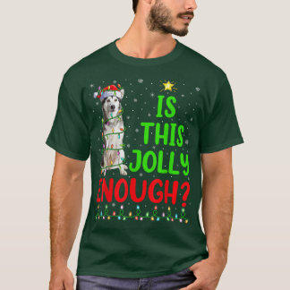 T-shirt L'Arbre De Noël Est Cette Jolie Assez Malamute D'A