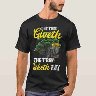 T-shirt L'Arbre Donne L'Arbre Emporte Le Disque Golf