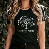 T-shirt L'arbre généalogique n'est pas une famille comme l