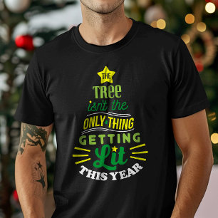 T-shirt L'Arbre n'est pas la seule chose qui s'illumine à