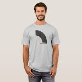 T-shirt L'arc du vinyle (Devant entier)