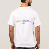 T-shirt L'arc-en-ciel appartient à Dieu (Dos)
