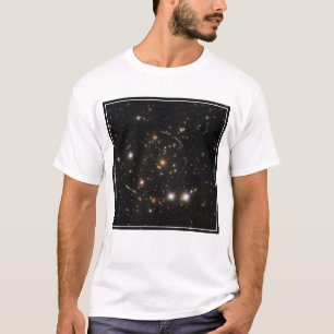 T-shirt L'Arc Sunburst Dans Un Gros Cluster Galaxy
