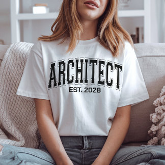 T-shirt L'architecte Shirt cadeau personnalisé pour l'arch