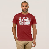 T-shirt Lard de secours (Devant entier)