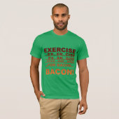T-shirt Lard d'exercice (Devant entier)