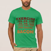 T-shirt Lard d'exercice (Devant)