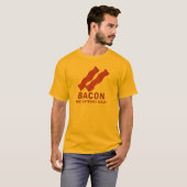 T-shirt Lard, la viande de passage (Devant entier)