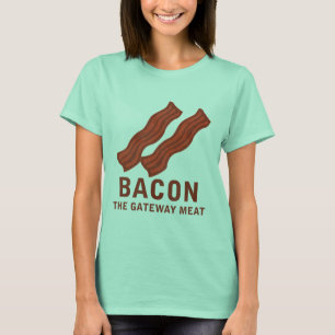 T-shirt Lard, la viande de passage