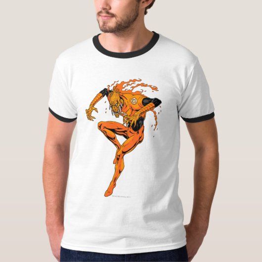 T-shirt Larfleeze - Agent Orange 1 (Devant)