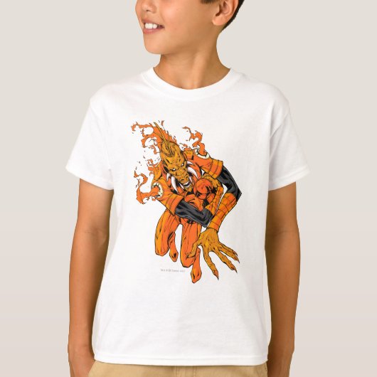 T-shirt Larfleeze - Agent Orange 7 (Devant)