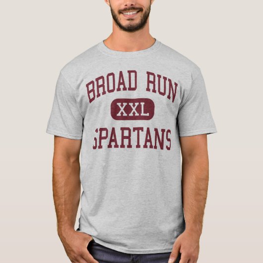 T-shirt Large course - Spartans - haute - Ashburn la (Devant)
