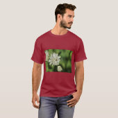 T-shirt Large Star Umbel Botanical Illustration (Devant entier)