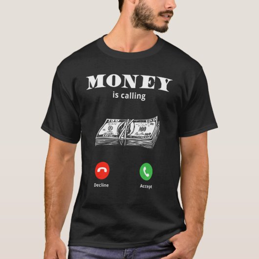 T-shirt L'Argent Appelle L'Argent (Devant)