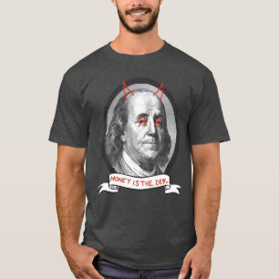T-shirt L'argent est la famille du diable