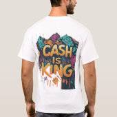 T-shirt L'argent est roi (Dos)