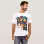 T-shirt L'argent est roi (Devant entier)