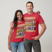 T-shirt l'argent fait miroiter (Unisexe)