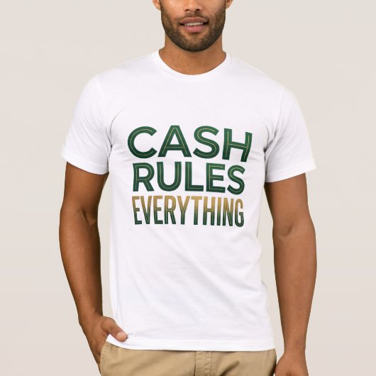 T-shirt L'argent fait tout (Devant)