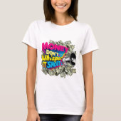 T-shirt L'argent ne chuchote pas. Il Crie. (Devant)
