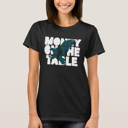 T-shirt L'Argent Sur La Table (Devant)