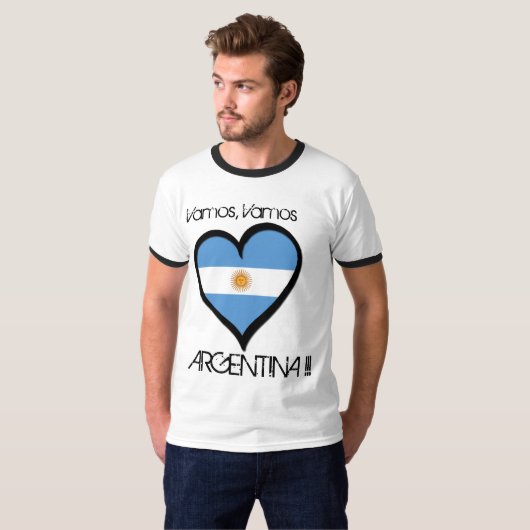 T-SHIRT L'ARGENTINE (Devant entier)