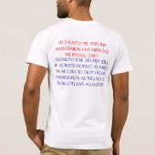 T-SHIRT L'ARIZONA EST EXACT ! (Dos)