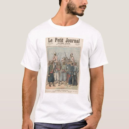 T-shirt L'armée coloniale (Devant)