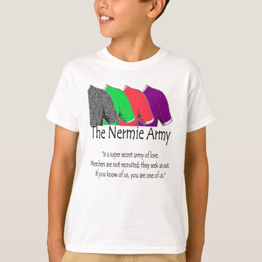 T-shirt L'armée de Nermie (Devant)