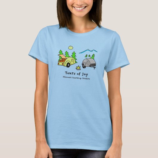 T-shirt Larmes de joie (Devant)