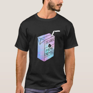 T-shirt Larmes de mes ennemis Boîte de Jus T Chemise