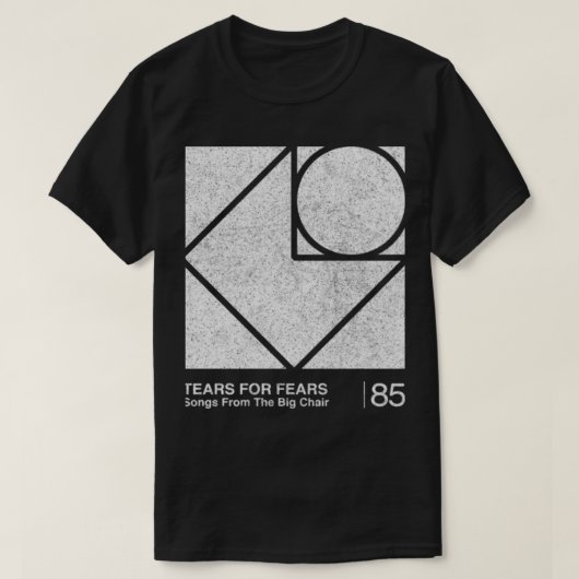 T-shirt Larmes Pour La Peur Chansons (Design devant)