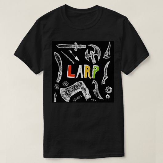T-SHIRT LARP (Design devant)
