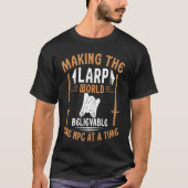 T-shirt LARP World One NPC At A Time  Roleplaying Medieval (Devant)