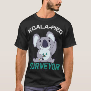 T-shirt L'arpenteur-géomètre Koalafied Qualifié 