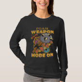 T-shirt Larping Events Foam Weapon Mode On (Devant)