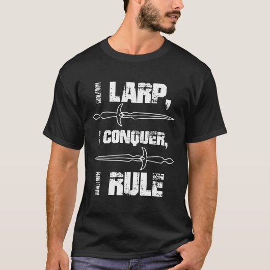 T-shirt Larping Events  LARP Conquer Rule (Devant)